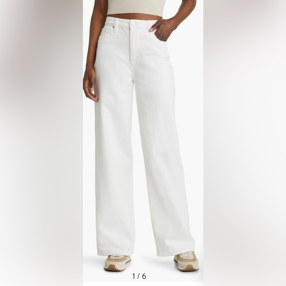 Franklin ribcage wide leg jeans
